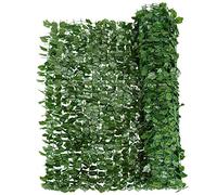 SOARS Brise-Vue Balcon Extérieur, Filet d'Ombrage Feuillage Artificiel Facile à Entretenir, Protection Contre Le Vent avec 10 Serre-Câbles, pour Balcon, Terrasse et Mariage (150 x 300 cm)