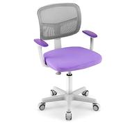 SOARS Chaise Bureau Enfant Pivotante à 360° pour Enfant de 3 à 10 Ans, Chaise Enfant Ergonomique Hauteur d'Assise Réglable de 40 à 54 CM, Charge 150 KG, Stable et Confortable, Violet 2