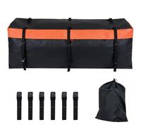 SOARS Coffre de Toit, Coffre Attelage de Remorque, Coffre Arrière Voiture en PVC Étanche avec 6/8/8 Sangles Renforcées, Sac pour Véhicules, SUV, Camion, Voyage Camping (250L| 129 x 42 x 45 cm)