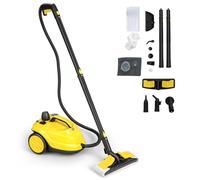 SOARS Nettoyeur Vapeur 2000W, Pression Max 5 Bar, 14 Accessoires (Jaune)