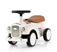 SOARS Porteur Enfant, Trotteur Bébé Rétro Sûre et Confortable, avec Autocollants Amusants, 4 Roue en EVA Antidérapantes, Espace de Rangement, pour Garçons et Filles à Partir de 1 an (Blanc)