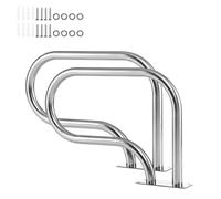 SOARS Rampe Piscine, Main Courante Piscine en Acier Inox (83 X 57 CM,2) | Charge 250 KG, Plaque de Base, Design Incurvé, Accessoires Incluses, Intérieur Extérieur pour Spa, Bain
