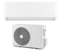 SOARS Split Climatiseur Reversible 12000 BTU R32 A++, Climatiseur Mural Eco avec Fonction Chauffage/Refroidissement/Déshumidification, 7 Modes, 8 Vitesses Vent, Minuterie 24H, Accessoires Incluses