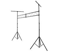 SOARS Trépied Lumière DJ, Hauteur Réglable de 180 à 350 CM, Support d’Éclairage en Métal avec 32 Points de Fixation, Charge Maximale 100 KG, Pieds Stable, pour Spectacles, Concerts