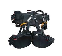 SOB Baudrier Escalade Harnais d'escalade Harnais Guide Harnais Ceintures de Demi-Corps pour Alpinisme Haut Niveau Rescue Spéléologie Equip Certifié CE
