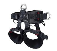 SOB Baudrier Escalade Harnais d'escalade Harnais Guide Harnais Ceintures de Demi-Corps pour Alpinisme Haut Niveau Rescue Spéléologie Equip