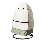 Sobana Housse de chaise ufs impermable avec double fermeture clair pour sige extrieur suspendre 45 x 33 x 68 cm Beige