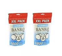 SoBazar - Lot de 2 Filtres Cigarettes X 1000 Banko XXL pack
