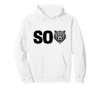 Sobear Sobriety Anniversary Sober AA NA Recovery Bear Sweat à Capuche