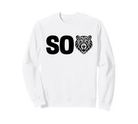 Sobear Sobriety Anniversary Sober AA NA Recovery Bear Sweatshirt