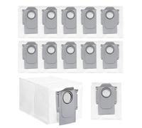 SOBEAU 12 Sacs à Poussière compatibles avec Roborock S8 MaxV Ultra / S8 Max Ultra/Q Revo/Qrevo Pro/Qrevo MaxV/Qrevo S/Qrevo Master, Accessoires Pièces de Rechange Grande Capacité pour Roborock