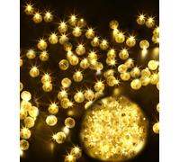 SOBEAU 150 pièces LED Ballons Lumineux, Rond Lampes Lumineuses Clignotant Fête,Convient pour Anniversaire,Mariage,Halloween,Noël Décoration (blanc chaud)