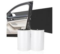 SOBEAU 2 Mousse Protection Garage, 2 m x 20 cm, Protection Murale de Garage, étanche Protège Porte Voiture Antichoc, Protection Mur Portières de Voiture Extra épaisse Autoadhésive, Noir