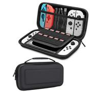 SOBEAU Étui Compatible avec Nintendo Switch et Switch OLED, Pochette Housse Coque Transport de Voyage pour Switch OLED, Protection Rangement pour Switch Console & Accessoire