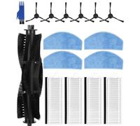 SOBEAU Kit Accessoires compatible avec Tikom G8000, G8000 Pro, Honiture G20, G20 Pro, Laresar Evol 3,Pièces de Rechange, Brosses Principales,6 brosses latérales,4 filtres,4 lingette Serpillière