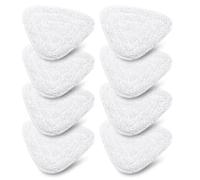SOBEAU Lot de 8 Housses de Rechange pour Nettoyeur à vapeur Vileda Steam & Vileda Steam Plus, Accessoire Balai Vapeur Microfibre compatible avec Vileda Steam, Lavables en Machine