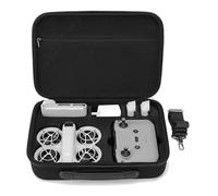 SOBEAU Sac de Rangement pour DJI Neo, Sacoche de Transport, Rigide Étui de Voyage pour DJI Neo, Radiocommande RC-N3 et Accessoires, Noir