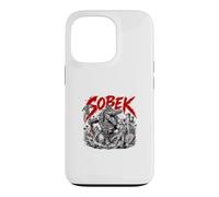 Sobek Ankh, Dieu Crocodile de l'Égypte Ancienne Coque pour iPhone 13 Pro