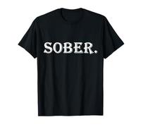 Sober Addiction Recovery Substance & Sobriété sans Alcool T-Shirt