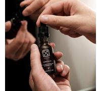 sober® Beard Oil No. 1 - Huile végétalienne pour barbe - Soin naturel de barbe pour homme avec de précieuses huiles d'argan, de jojoba et d'avocat