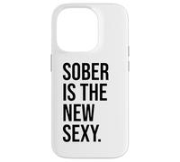 Sober is The New Sexy & Sober Anniversary Sobriety Recovery Coque pour iPhone 14 Pro