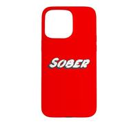 Sober | Song 1990's A Way of Life 90's Music Drink Coque pour iPhone 15 Pro Max