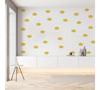 Sobhdga Étoiles Star Mignon Papier Peint Adhesif Mural, Style Dessin Animé Papier Adhesif pour Meuble, Revêtement Mural Décoratif Impermeable, Pour Cuisine Salle de Bains, 430x300
