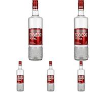 Sobieski Vodka Distilled in Poland 70 cl (Lot de 5)
