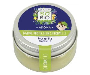 So'Bio Étic Aroma Baume Enfant Protecteur Citronnelle Bio 25g
