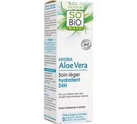 So'Bio Étic Hydra Aloe Vera Soin Léger Hydratant 24H Peaux Normales À Mixtes Bio 50ml