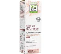 So'Bio Étic Crème-masque récupératrice nuit, tous types de peaux, Mon Lait d'Ânesse 50 ml