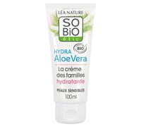 SO'BIO ETIC Crème Multi-Usages Visage Corps Mains Bio Aloe Vera Peaux Sensibles et Réactives 100 ml