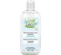 So'Bio Étic Démaquillant Yeux Biphase Waterproof Jus D'Aloe Vera Yeux Sensibles Bio Flacon 100ml