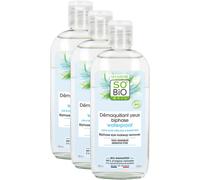 So'Bio Étic Démaquillant Yeux Biphase Waterproof Jus D'Aloe Vera Bio Flacon 100ml Promo 2+1 Gratuit