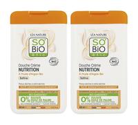 So'Bio Étic Douche Crème Nutrition à l'Huile d'Argan Bio Lot de 2 x 450ml