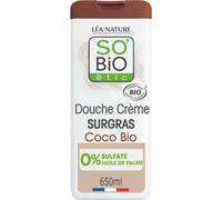 So'Bio Étic Douche Crème Surgras À L'Huile De Coco Bio Peaux Sèches À Sensibles 650ml