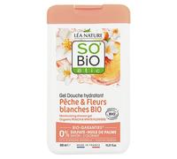 So'Bio Étic Douche Gel Hydratant Pêche & Fleurs Blanches Bio 450ml