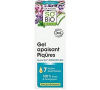 So'Bio Étic Gel Apaisant Piqures au Pur Jus d'Aloe Vera Bio, Aux 7 Huiles Essentielles, 40 millilitre