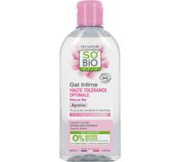 So'Bio Étic Gel Intime Haute Tolérance Optimale Muqueuses Sensibles Et Réactives Flacon 200ml