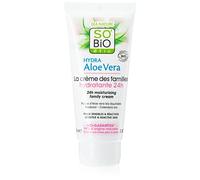 SO'BiO étic la Crème Hydratante¹ des Familles Hypoallergénique² Peaux Sensibles/Réactives Hydra Aloe Vera
