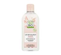 So'Bio étic - Lait démaquillant soyeux, Lait d'ânesse bio, tous types de peaux 200ml