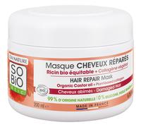 So'Bio Étic Masque Cheveux Réparés Ricin Bio Et Collagène Végétal Pot 200ml