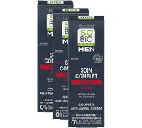 So'Bio Étic Men Soin Complet Anti-Âge Hêtre Bio Et Jus D'Aloe Vera Tube 50ml Promo 2+1 Gratuit