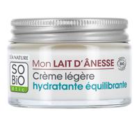 So'Bio Étic Mon Lait D'Ânesse Crème Légère Hydratante Équilibrante Peaux Normales/Mixtes Pot 50ml