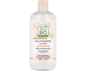 So'Bio Étic Mon Lait D'Ânesse Eau Micellaire Lactée Toutes Peaux Bio Flacon 500ml