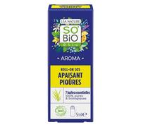 So'Bio Étic Roll-On SOS Apaisant Piqûres Aux 7 Huiles Essentielles Biologiques Flacon 5ml