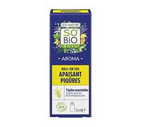 So'Bio Étic Roll-On SOS Apaisant Piqûres Aux 7 Huiles Essentielles Biologiques Flacon 5ml