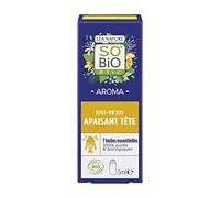 SO'BiO étic - Roll-on SOS apaisant tête - Aroma - Certifié Cosmebio - Roll-on de 5 ml