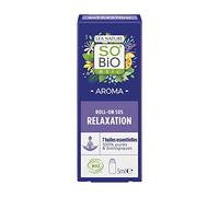 SO'BiO étic - Roll-on SOS Relaxation bio aux 7 huiles essentielles Bio - Aroma - Certifié Cosmebio - Roll-on de 5 ml