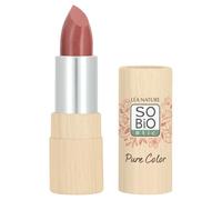 SO'BIO ETIC Rouge à Lèvres Satiné Pure Color Bio Teinte Bois de Rose 12 - Texture Crémeuse Nourrissante et Vegan - Lot de 2